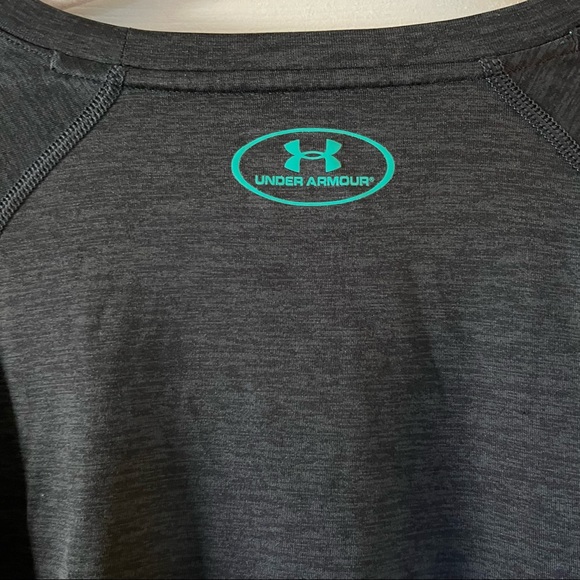Under Armour Gray Men’s M HeatGear Loose Fit Short Sleeve Tee - Picture 4 of 4
